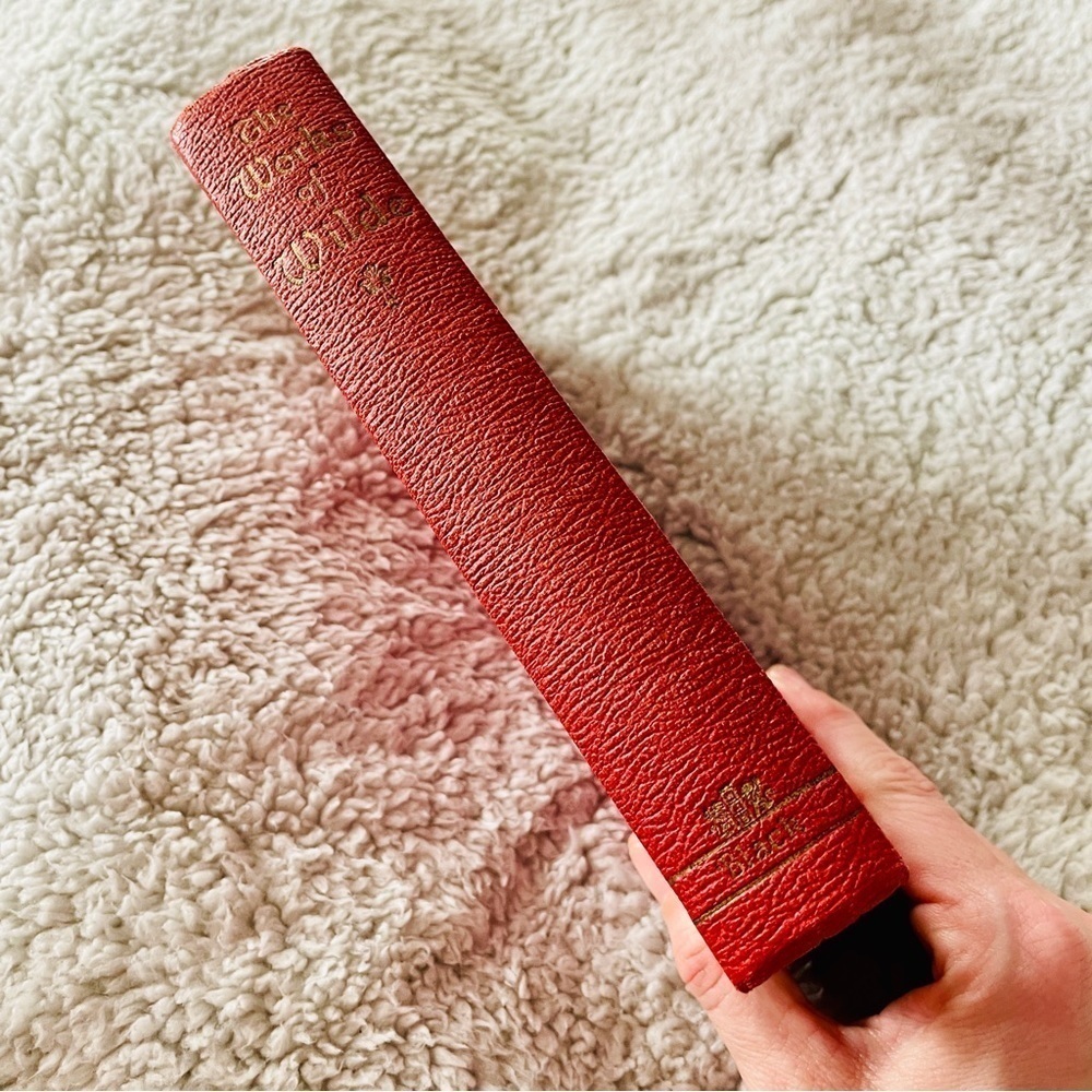 Hardcover Book The Works of Oscar Wilde 1927